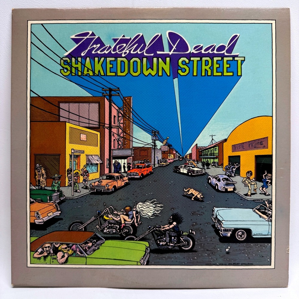 Grateful Dead Shakedown Street Vinyl LP Album 1978 Arista AB 4198 Classic Rock‎